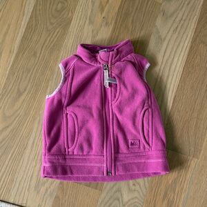 REI Pink Fleece Vest 18M